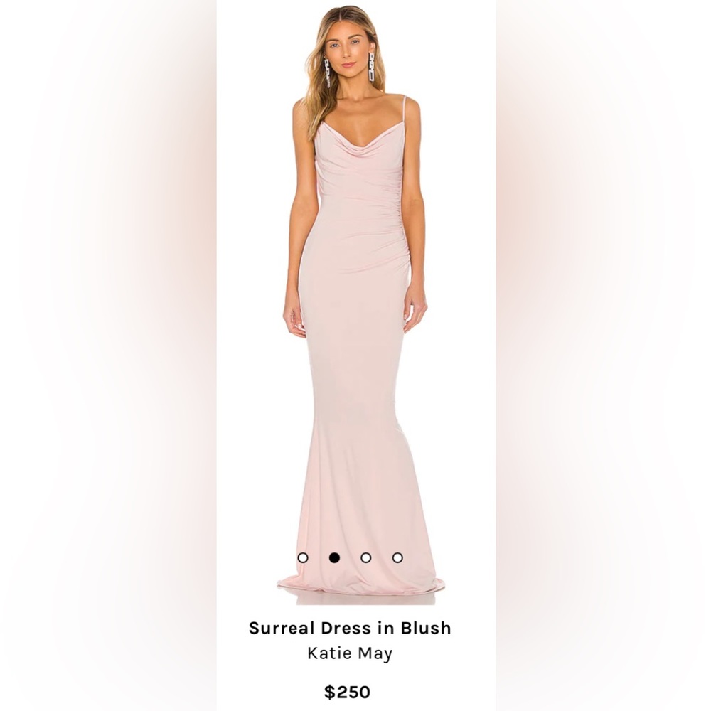 Katie May Surreal Dress in Blush